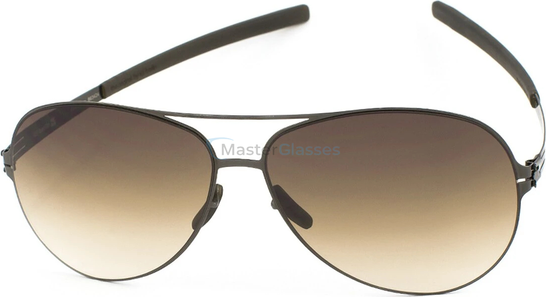 Солнцезащитные очки Ic! Berlin Raf S. gun metall brown/sand nylon