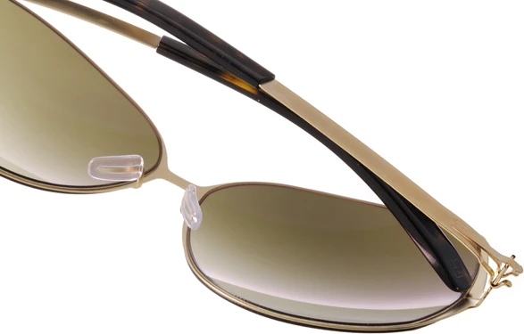Солнцезащитные очки Ic! Berlin Lundi Matt-Gold Havanna Silver Mirrored Tres Chic Engraving 20y