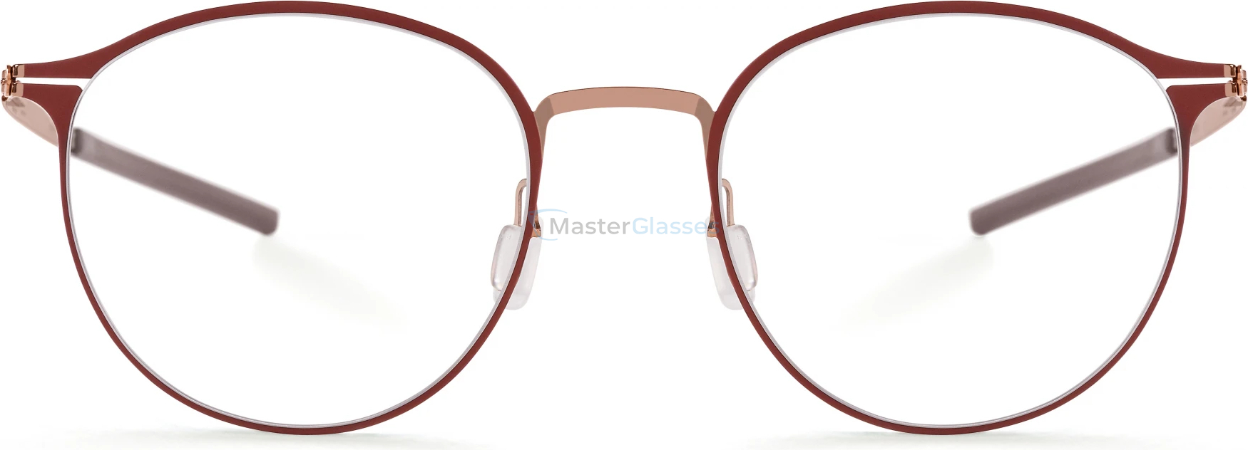 Оправа Ic! Berlin Amihan Fired Copper Circle Shiny Copper Nougat RX-Clear Flex