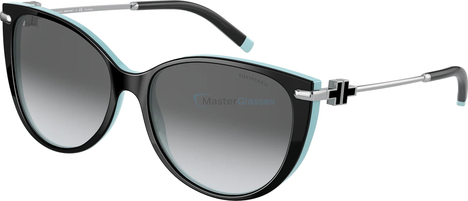 Солнцезащитные очки Tiffany TF4178 8055T3 Black On Tiffany Blue