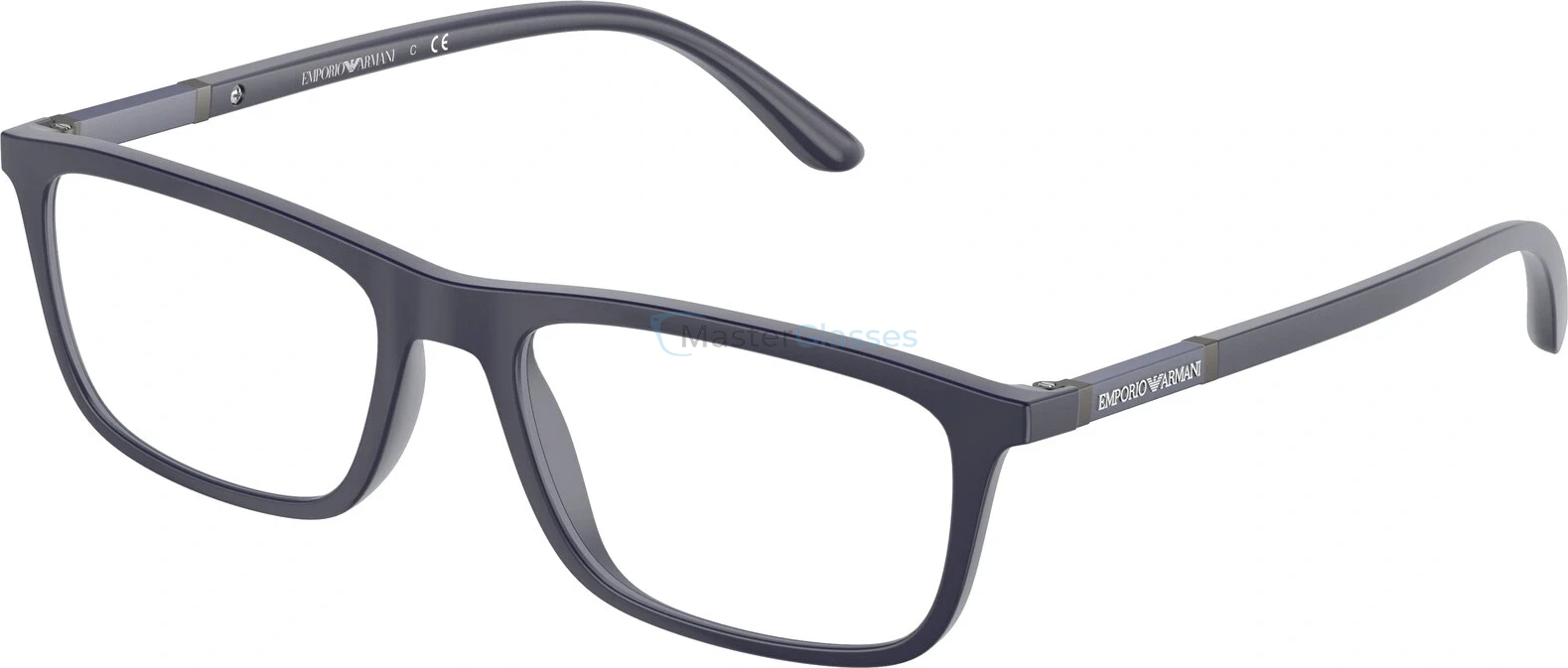 Оправа с солнцезащитными клипонами Emporio Armani EA4160 50881W Matte Blue