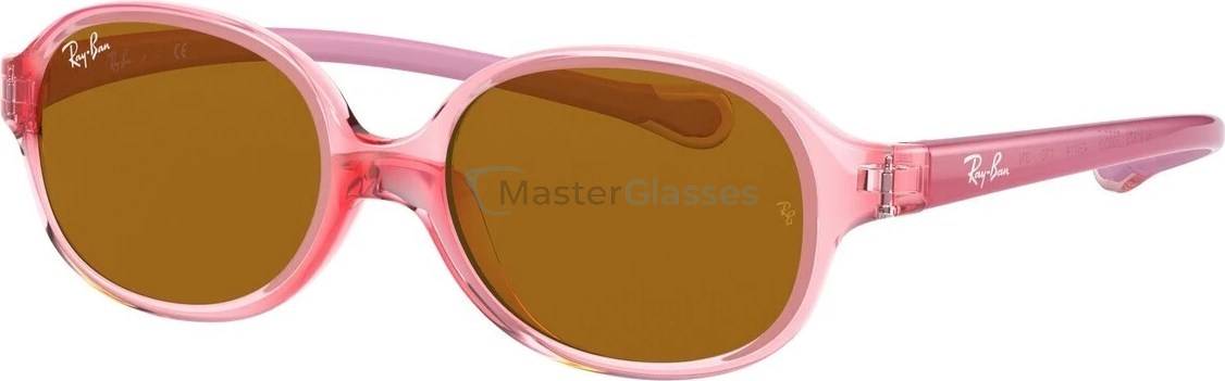 Детские солнцезащитные очки Ray-Ban RJ9187S 7080/3 Transparent Light Red