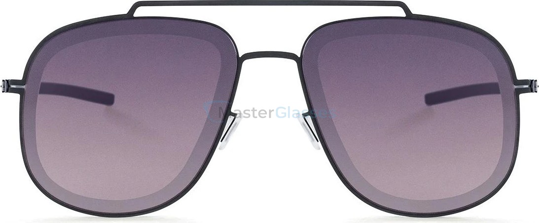 Солнцезащитные очки Ic! Berlin Avus. Black Black to Grey Frosted Flex