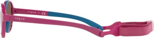 Детские солнцезащитные очки Vogue junior sun VJ2012 256873 Pink On Rubber Blue