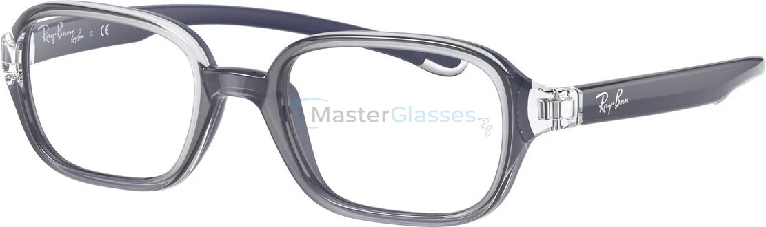 ������� ������ Ray-Ban RY9074V 3881 Transparent On Rubber Blue