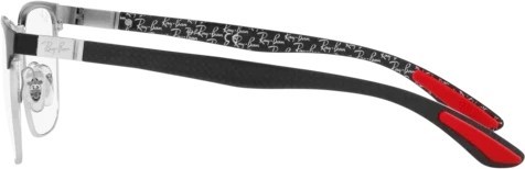 Оправа Ray-Ban RX8421 2861 Black On Silver