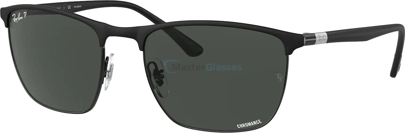 �������������� ���� Ray-Ban RB3686 186/K8 Matte Black On Black