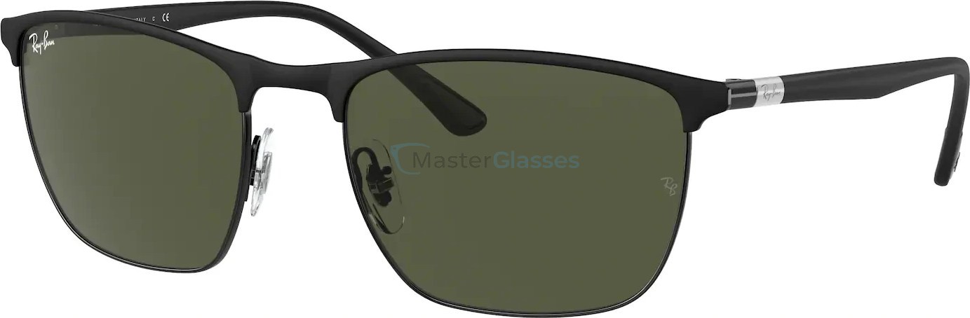 Солнцезащитные очки Ray-Ban RB3686 186/31 Matte Black On Black
