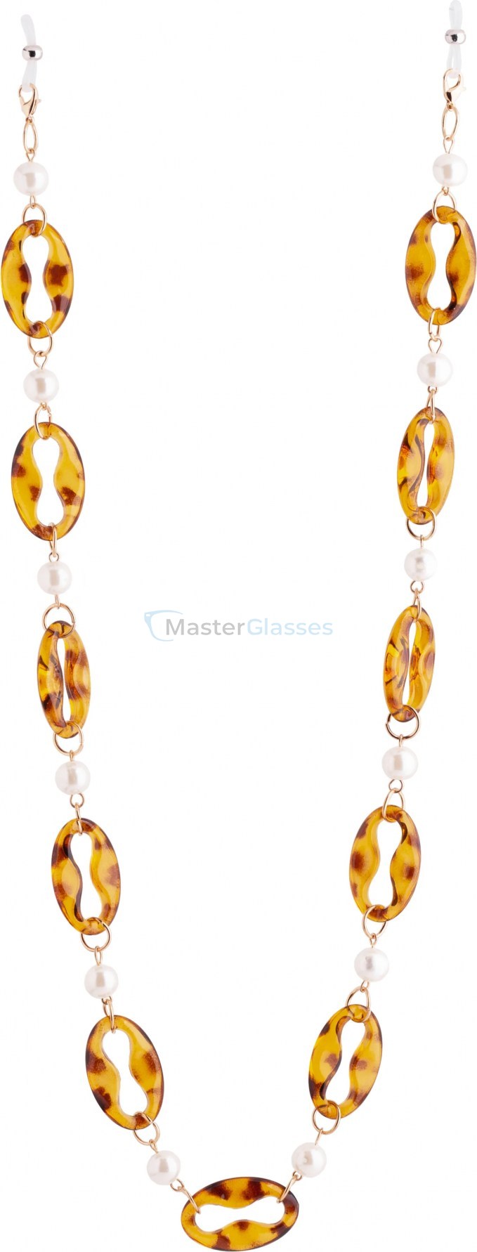Цепочка для очков Glasses Chain GC41302 Amber Pearl