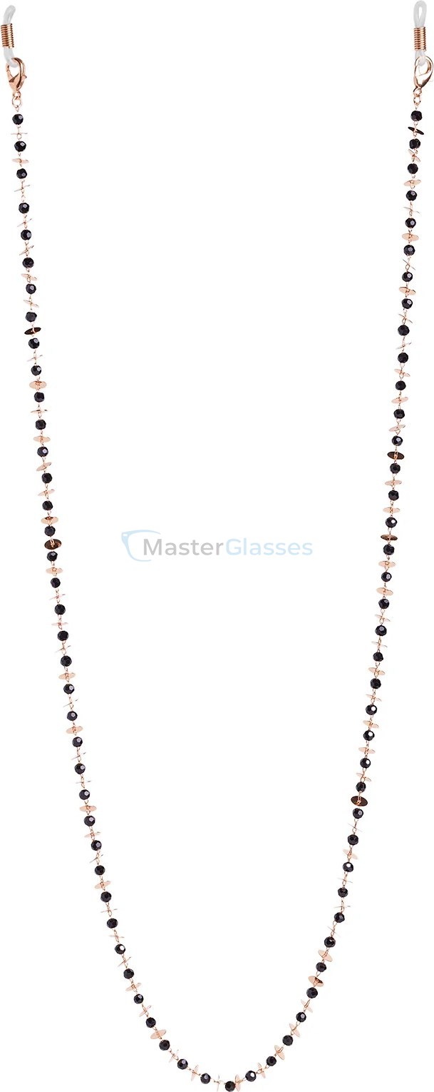 Цепочка для очков Glasses Chain GC42359 Sequins Rose Gold