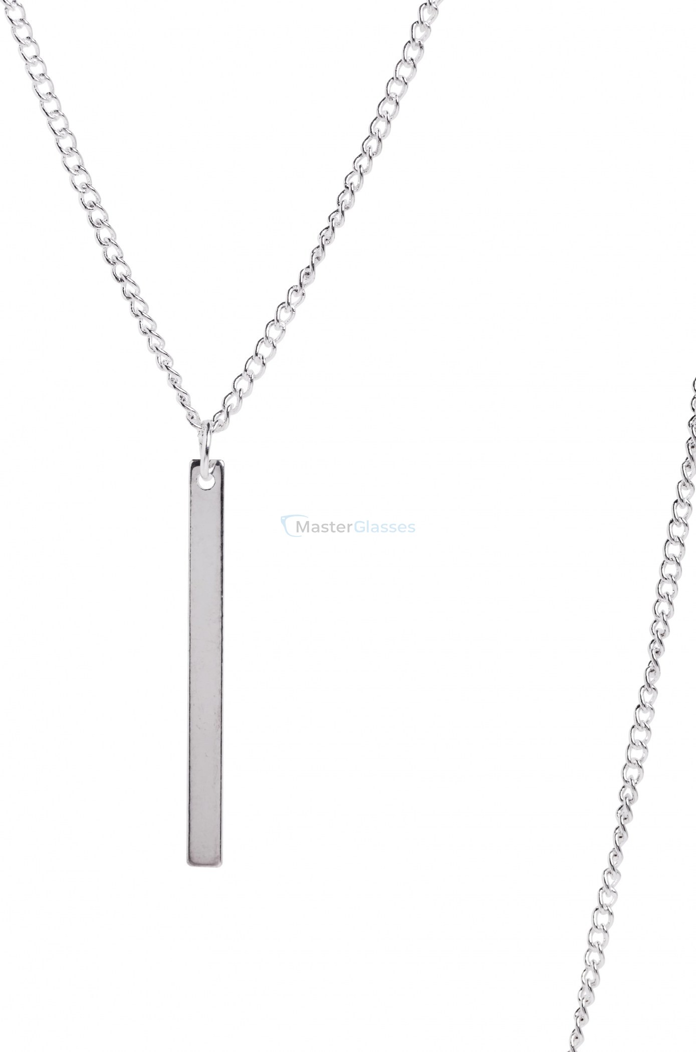 Цепочка для очков Glasses Chain GC46349 Double Silver