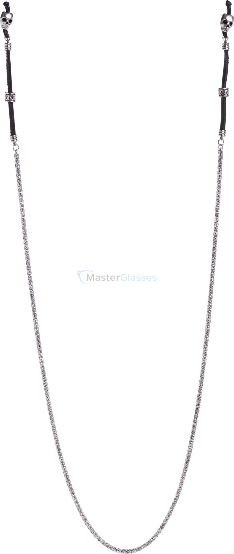 Цепочка для очков Glasses Chain GC20351 Silver Skull