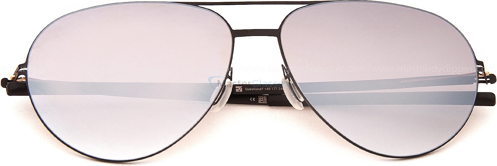 Солнцезащитные очки Ic! Berlin Karakaze SE Black Brown-Sand Mirrored Flex