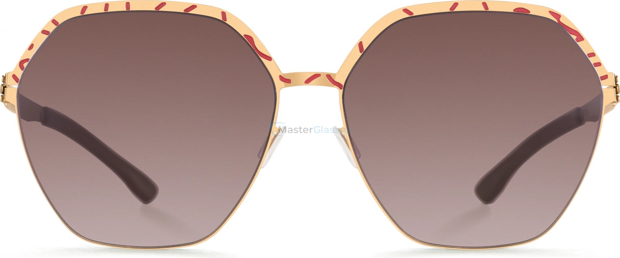 �������������� ���� Ic! Berlin Kiez Motif Rose-Lava Inlay Rose-Gold Warm Grey Summerhaze Donnerstag