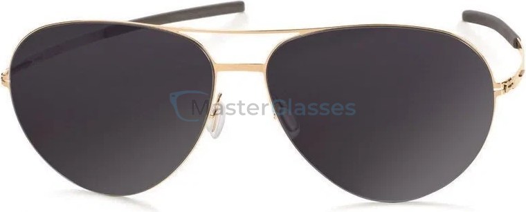 Солнцезащитные очки Ic! Berlin Karakaze SE Rose-Gold Warm Grey Black Mirrored Flex