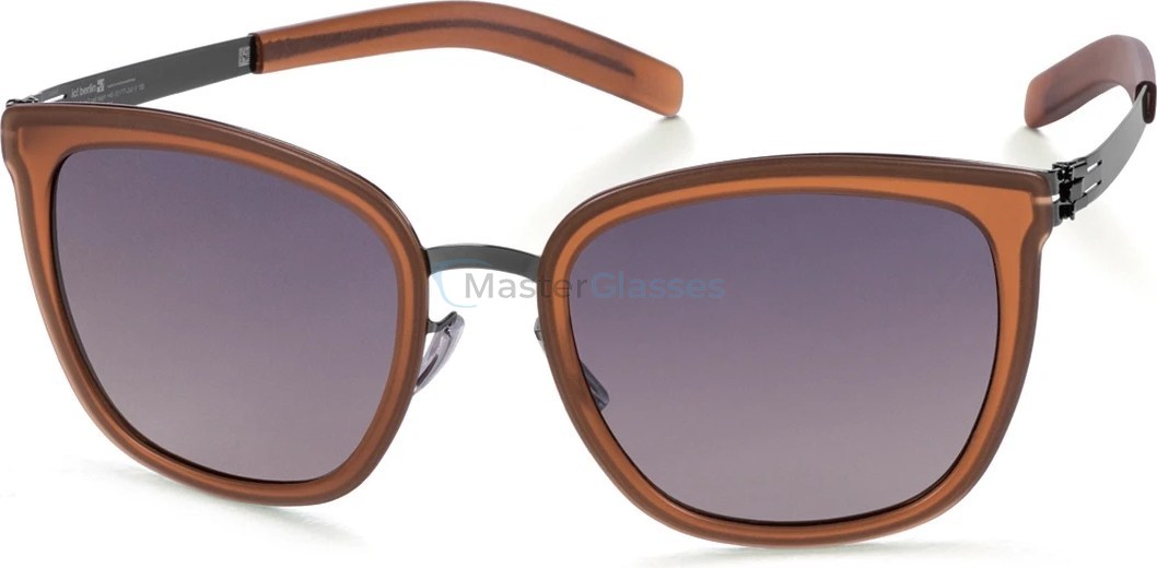 �������������� ���� Ic! Berlin Maira B. Gun-Metal-Sandalwood-Matt Black to Grey Acetat