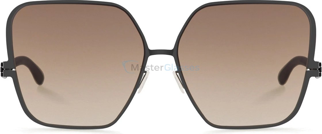 Солнцезащитные очки Ic! Berlin Paletti Gun-Metal Nougat Brown-Sand Low Rider Donnerstag