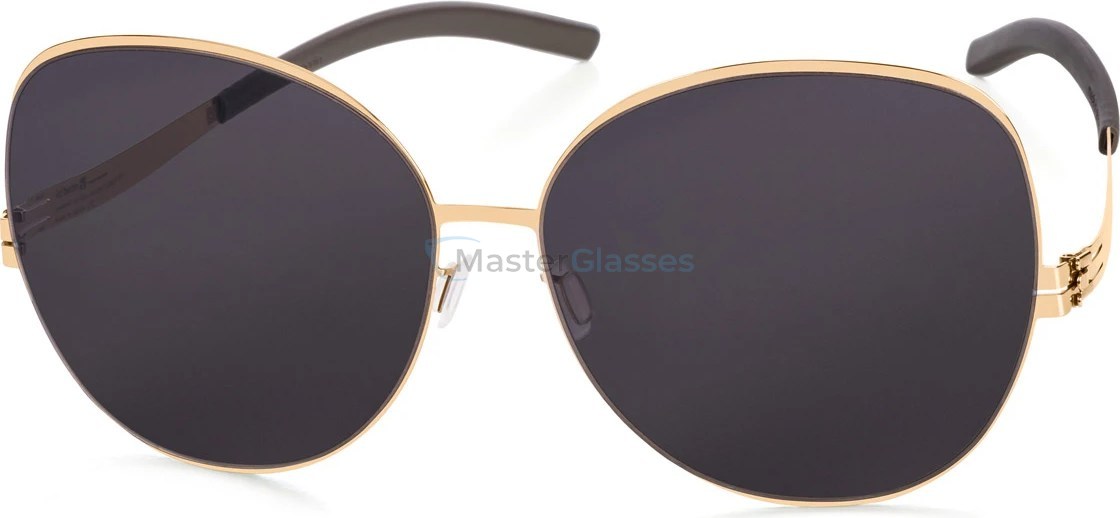 Солнцезащитные очки Ic! Berlin Virginia P. Rose-Gold Warm Grey Black Low Rider Flex