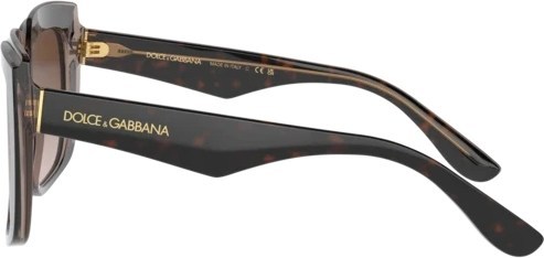 Солнцезащитные очки Dolce & Gabbana DG4414 502/13 Havana On Transparent Brown