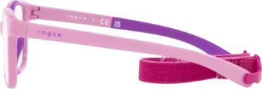 Детская оправа Vogue junior clear VY2016 3027 Full Pink On Violet Rubber