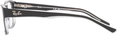 ������ Ray-Ban RX5268 2034 Black On Transparent