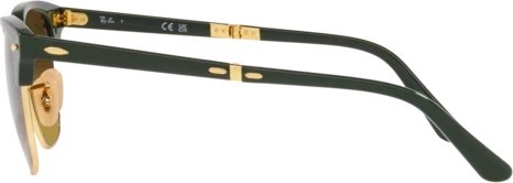 Солнцезащитные очки Ray-Ban Clubmaster Folding RB2176 136885 Green On Arista