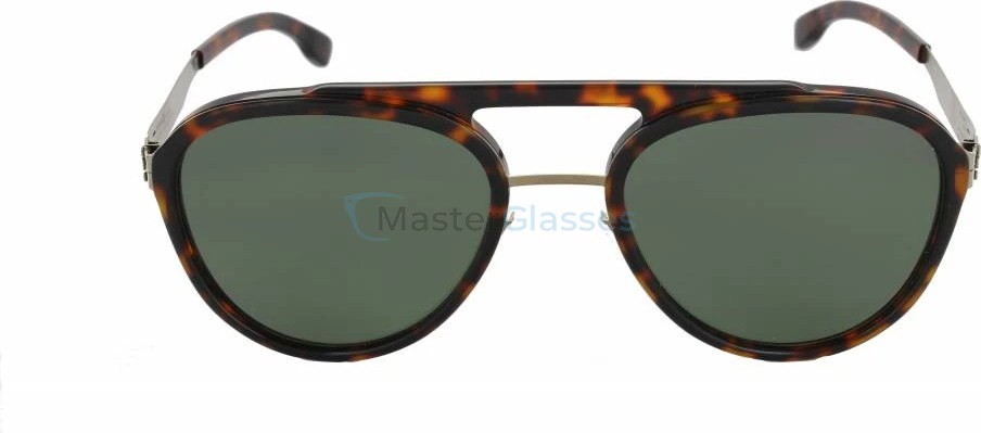 Солнцезащитные очки Ic! Berlin Daniel D. Bronze-Magma Green Polarized Mittwoch