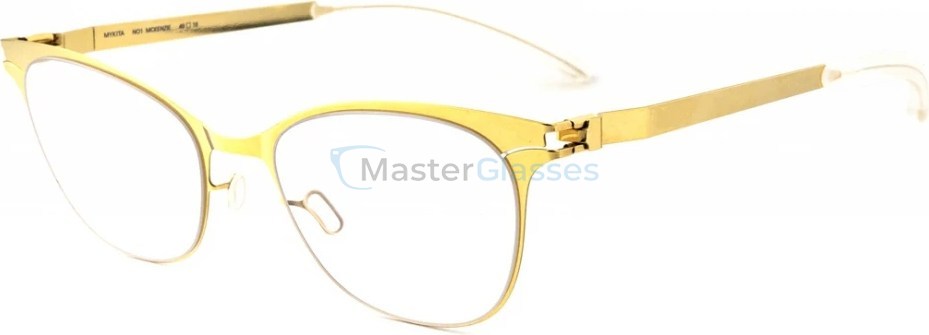 Оправа MYKITA Mckenzie 13, цвет GLOSSYGOLD, CLEAR