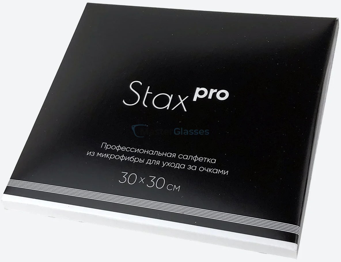 Салфетка для очков Stax Pro из микрофибры, 30х30см