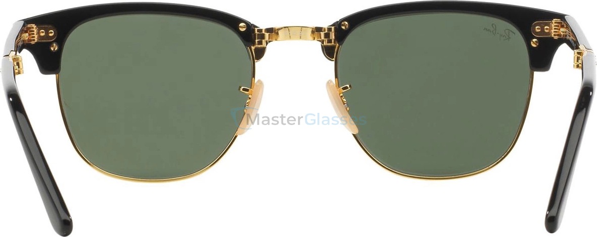 �������������� ���� Ray-Ban CLUBMASTER FOLDING RB2176 901 Black