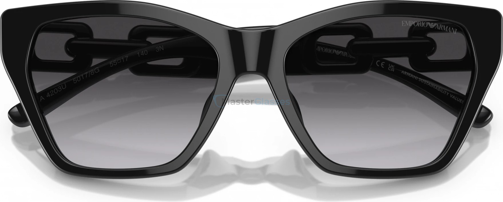 Солнцезащитные очки Emporio Armani EA4203U 50178G Black