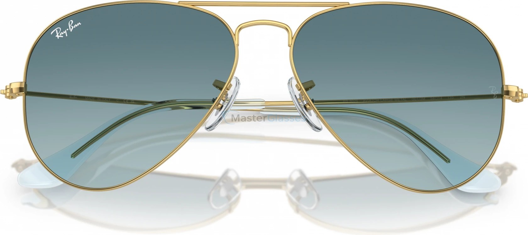 Солнцезащитные очки Ray-Ban AVIATOR RB3025 001/3M Gold