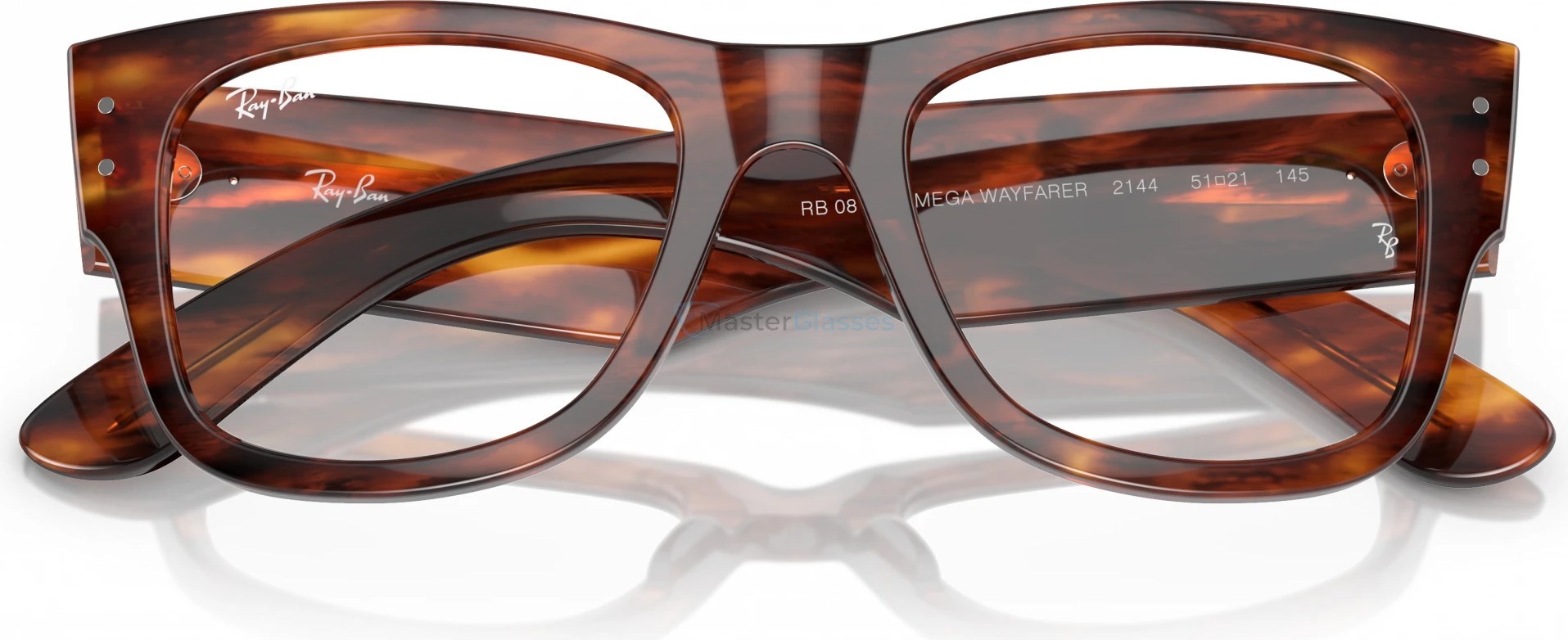Оправа Ray-Ban MEGA WAYFARER RX0840V 2144 Brown