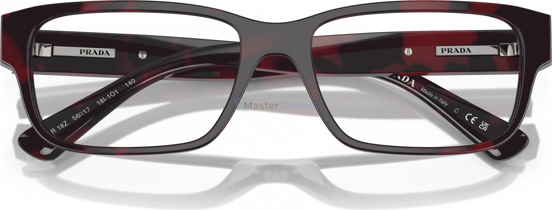 Оправа Prada PR 18ZV 18I1O1 Red