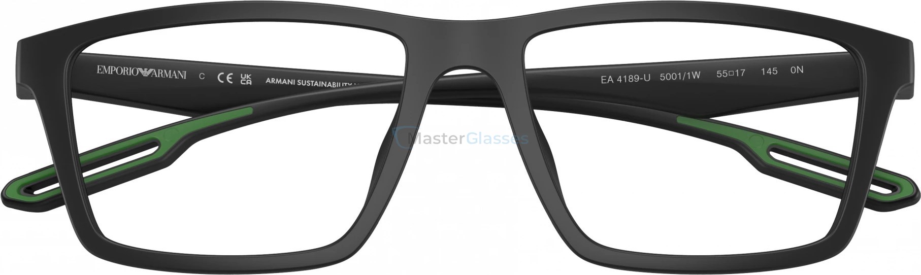 ������ � ����� ��������� ��������������� ��������� Emporio Armani EA4189U 50011W Matte Black