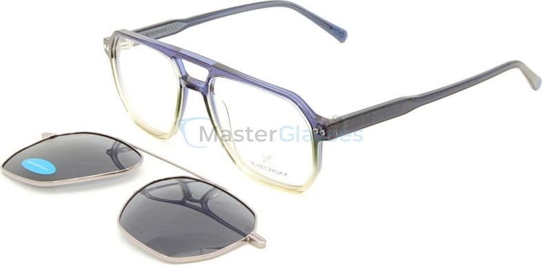Оправа с солнцезащитным клипоном Eye Croxx EC638AD col.2