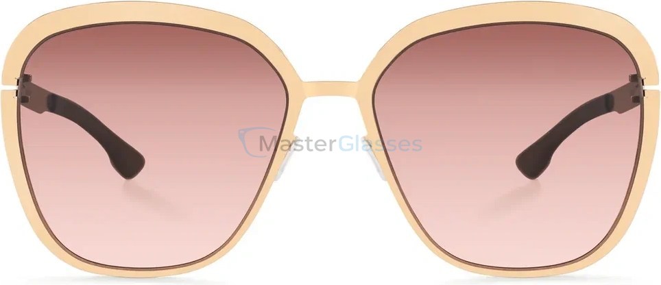 Солнцезащитные очки Ic! Berlin Grunewald Rose-Gold Warm Grey Red Rocks Donnerstag