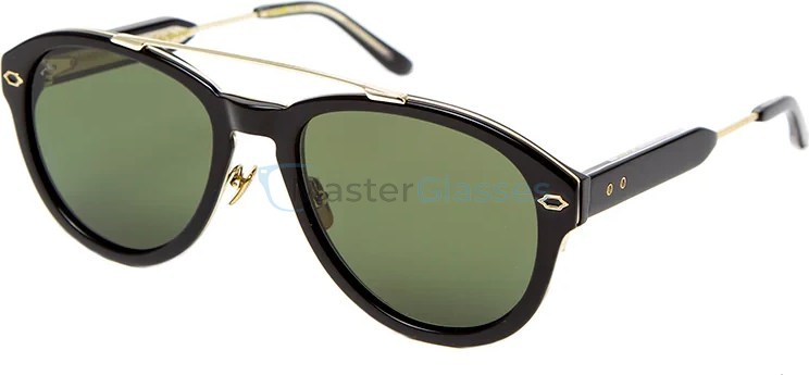 Солнцезащитные очки Leisure Society Maggiore BLACK (Green Lens)