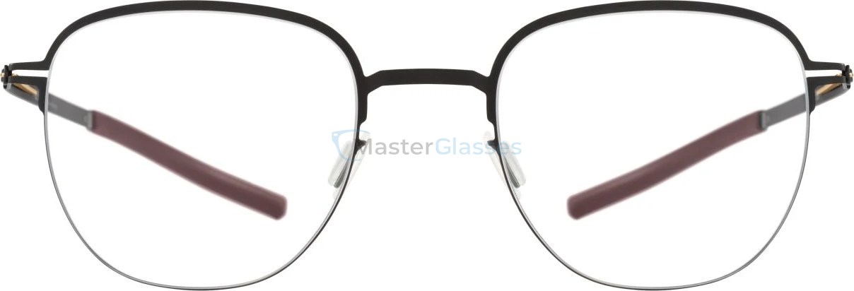 ������ Ic! Berlin Notos Black Dark-Red RX-Clear Flex