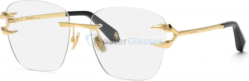 Оправа ROBERTO CAVALLI VRC022 300, цвет shiny total rose gold, clear
