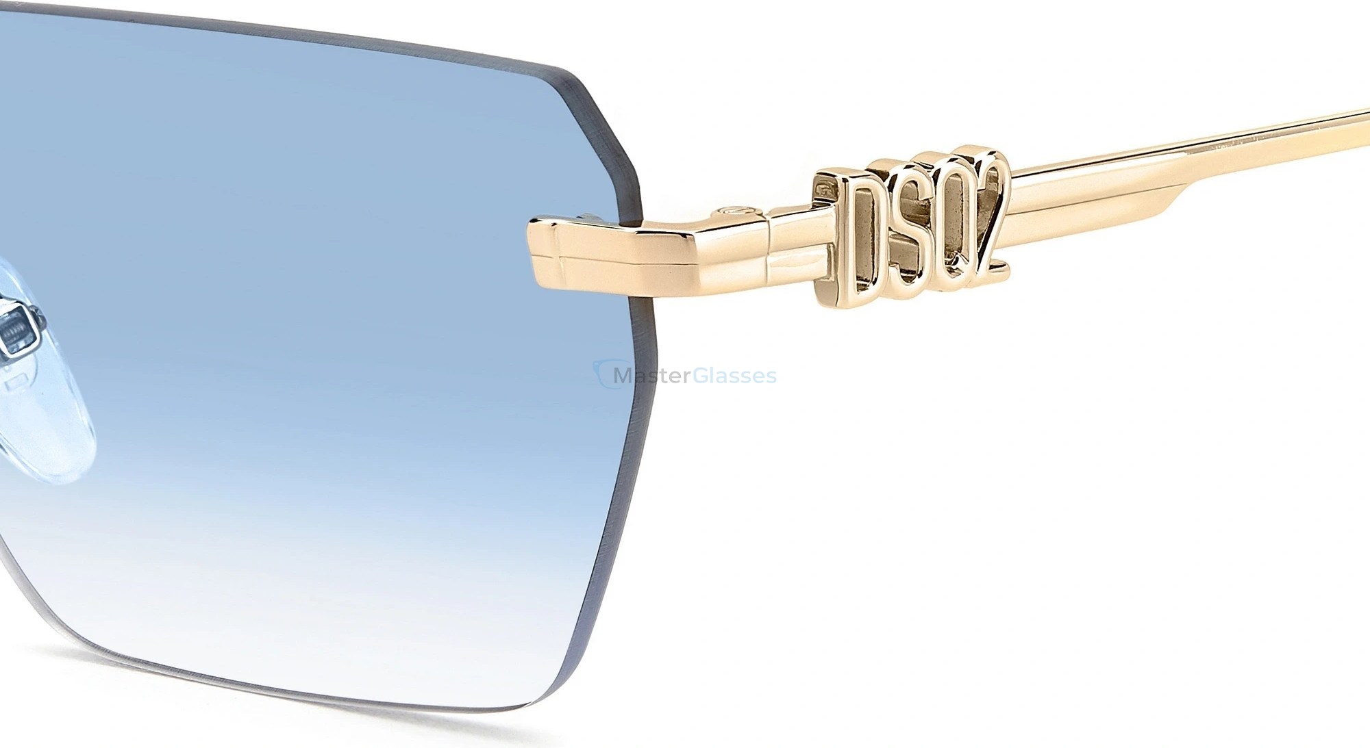 Солнцезащитные очки DSQUARED2 D2 0102/S LKS GOLD BLUE