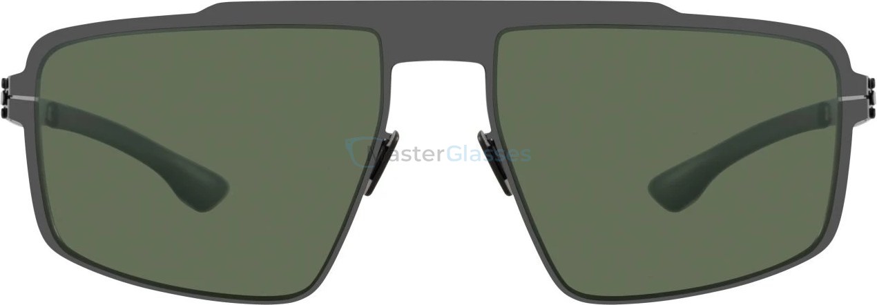 Солнцезащитные очки Ic! Berlin MB 16 Gun-Metal Black Green Polarized Donnerstag