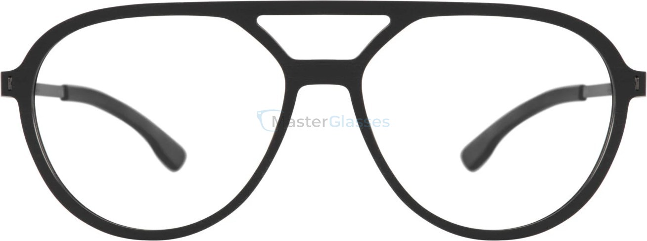 ������ Ic! Berlin Harper Black-Rough Gun-Metal Black-Matt RX-Clear Mittwoch Small