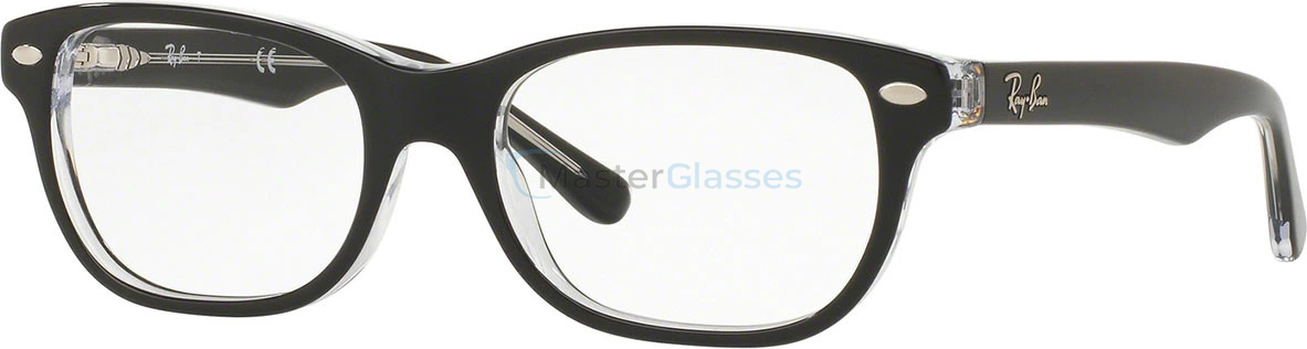������� ������ Ray-Ban RY1555 3529 Top Black On Transparent