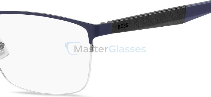 ������ HUGO BOSS 1487 KU0 Matte Blue Ruthenium