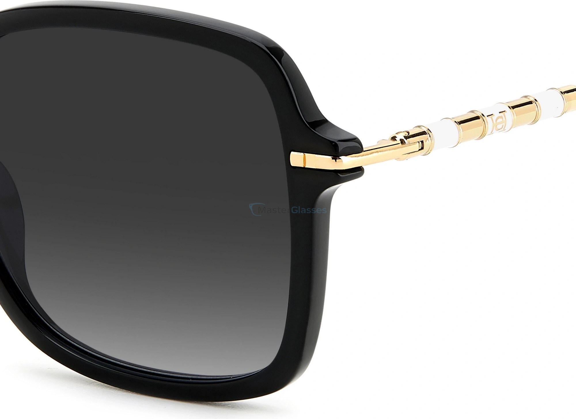 Солнцезащитные очки CAROLINA HERRERA HER 0101/S 807, цвет BLACK, DARK GREY SF