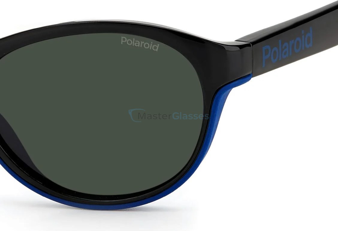 Детские солнцезащитные очки POLAROID PLD 8042/S OY4, Цвет: BLAKAZURE, GREY PZ