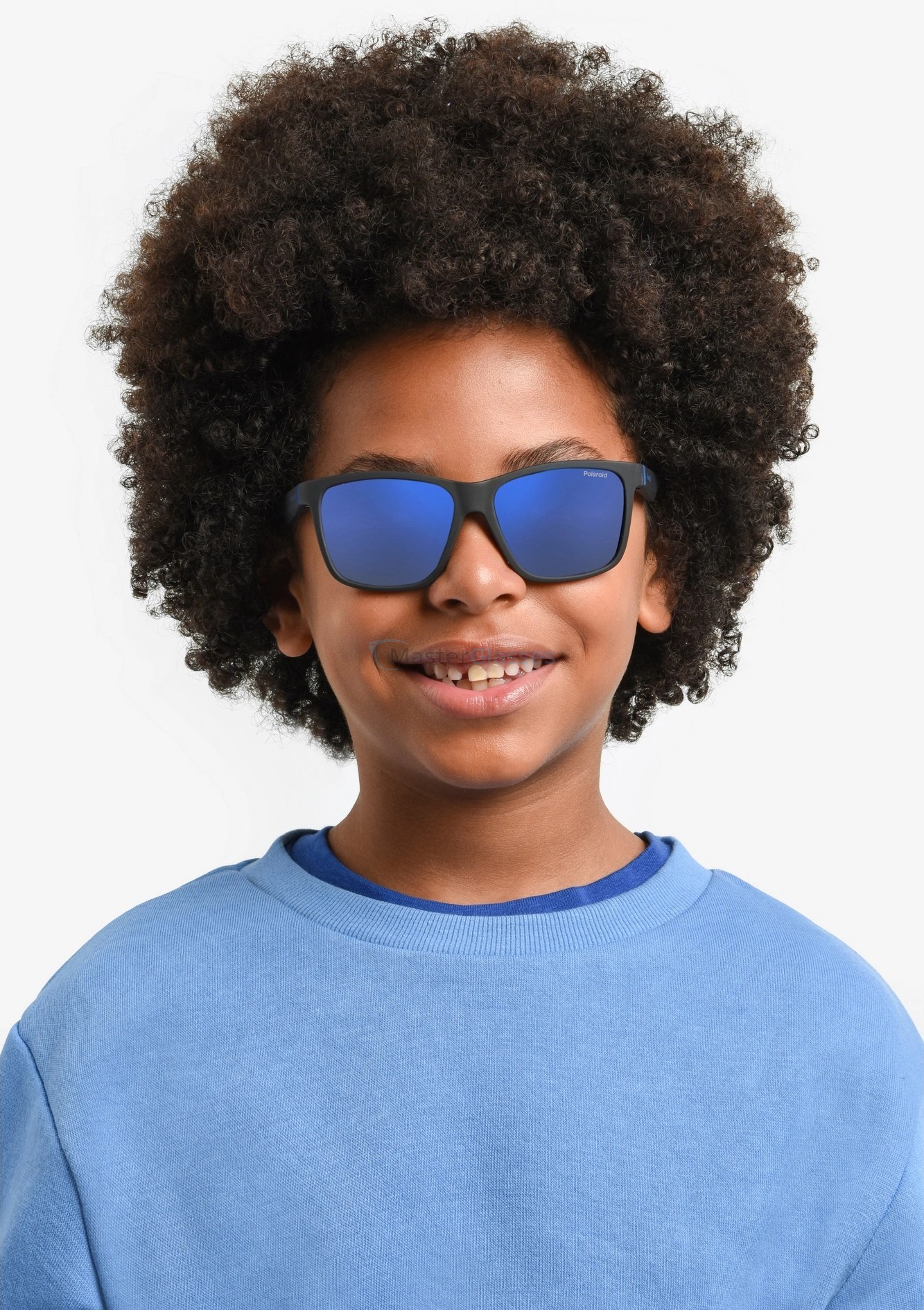 Детские солнцезащитные очки Polaroid Kids PLD 8057/S 003 Matte Black
