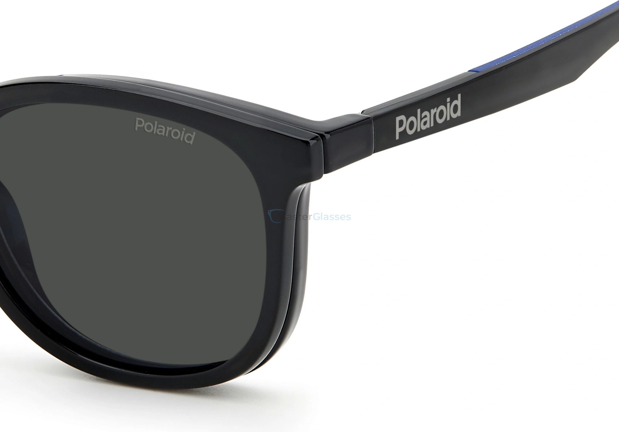 Детская оправа с солнцезащитным клипоном POLAROID PLD 8050/CS 807, цвет BLACK, GREY PZ
