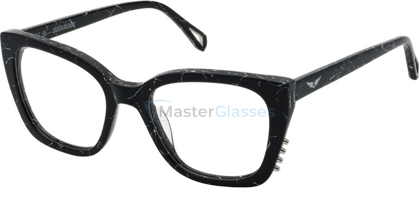 Оправа ZADIG VOLTAIRE VZV395V 869, цвет MARBLED BLACK, CLEAR